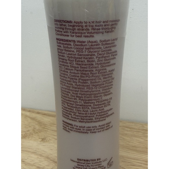 Keranique Scalp Stimulating‎ Shampoo Strengthen Thicken Hair 12oz NEW Sealed - Picture 5 of 5